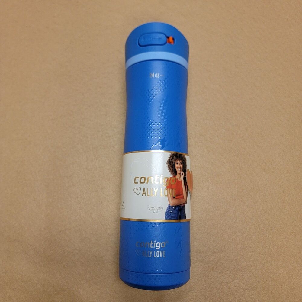 Contigo x Ally Love Jackson Chill 2.0 Stainless Steel Autopop Lid 24oz LeakProof